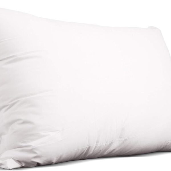 Luxury Soft Pillows for Sleeping, Fluffy Down Alternative Polyester Fiber Filled Pillow, Home&Hotel-Collection, Machine Washable