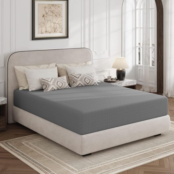 Full Mattress, 12 Inch Full Size Memory Foam Mattress for Cool Night Sleep & Pressure Relief, Wave Airflow Foam Mattresses for Heat Dissipation, Mattresses in a Box